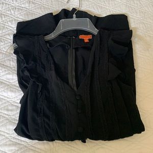 Black ModCloth romper XS